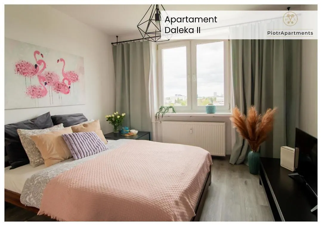 Piotrapartments - Daleka Cozy Train&Airport Apartment 바르샤바